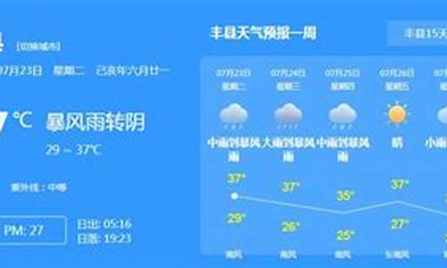 徐州丰县天气预报30_徐州丰县天气预报7天